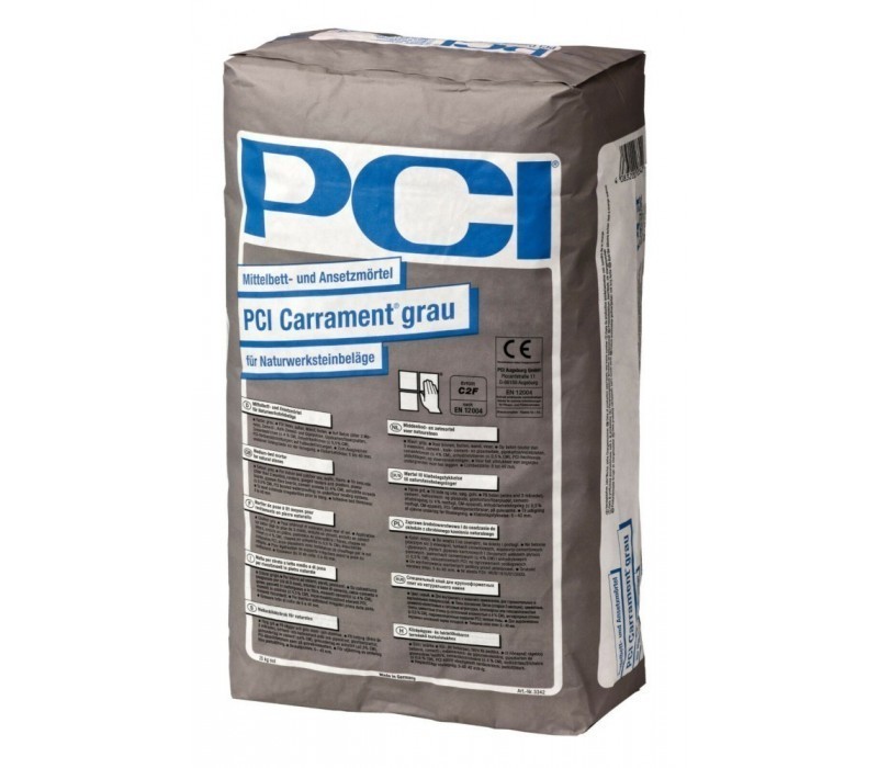 PCI tegellijm Carrament grijs voor natuursteen en porcellanato 25Kg
