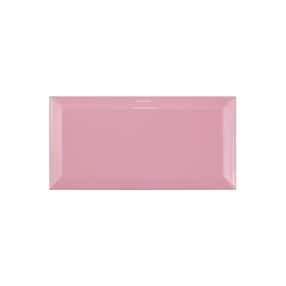 Metro Fliesen Paris Facetten Fliese Wandfliesen 10x20cm Pink-BEN10268.2