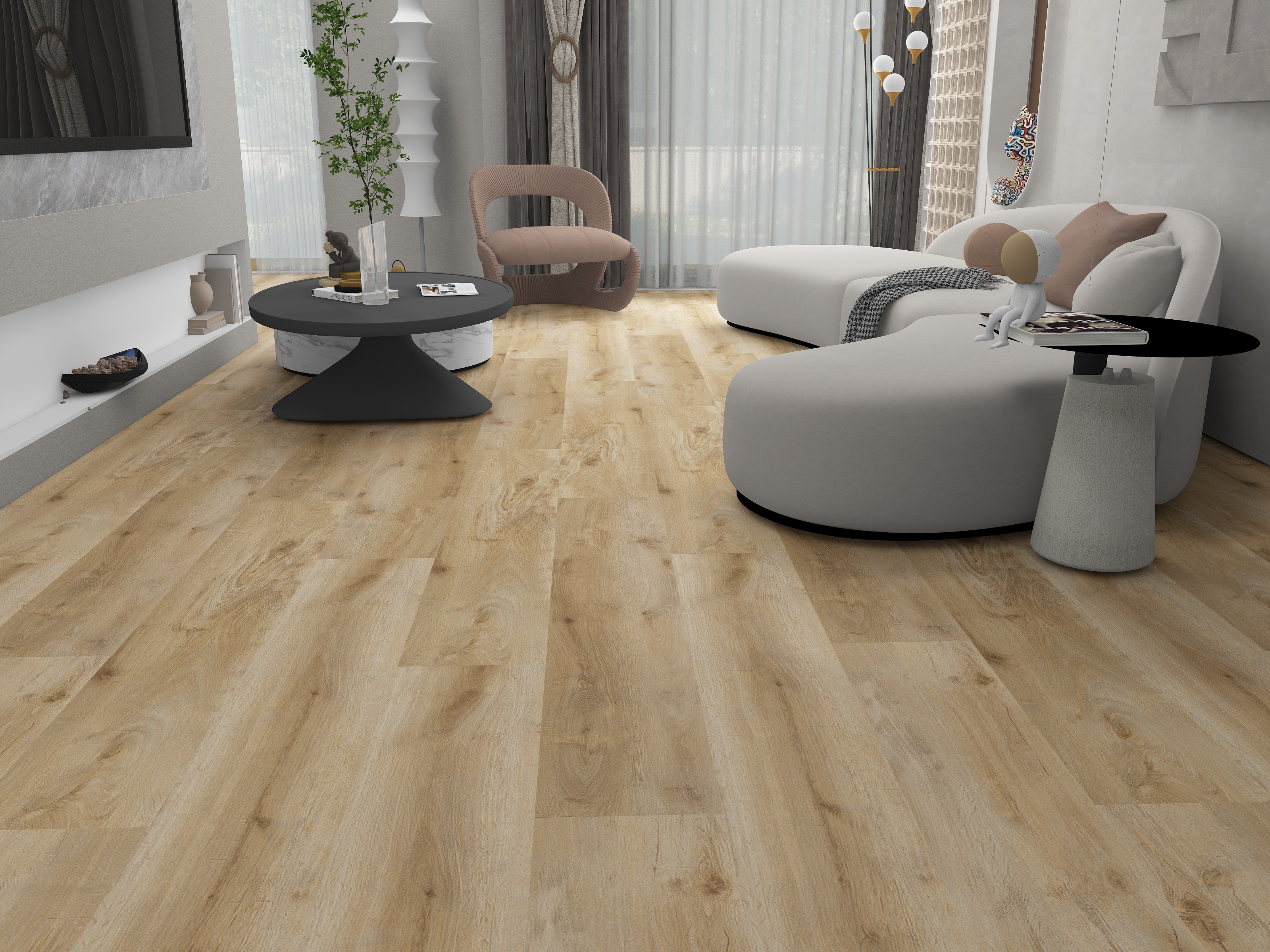 Laminaat houtlook laminaatvloeren melaminehars kliksysteem Falun